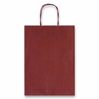 Obrázok produktu Sadoch Allegra - papierová taška - 260 x 120 x 360 mm, veľká, červená