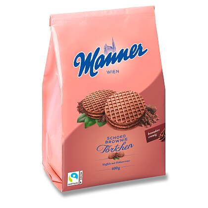 Obrázok produktu Manner - oplátky s kakaovou náplňou, 400 g