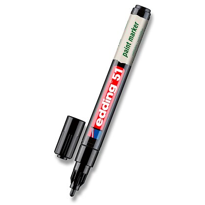 Obrázok produktu Edding 51 EcoLine - lakový popisovač - čierny