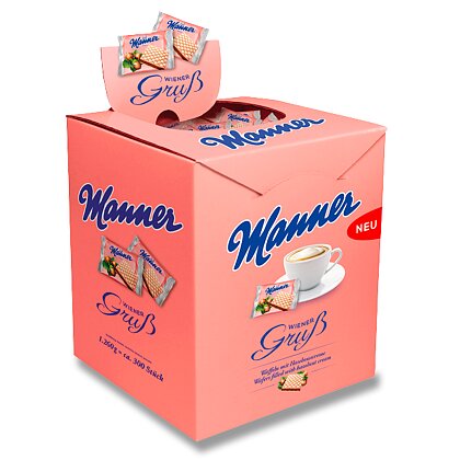 Obrázok produktu Manner - mini oblátky ku káve - 1260 g