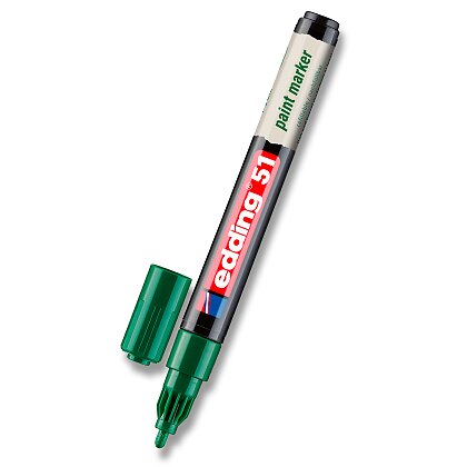 Obrázok produktu Edding 51 EcoLine - lakový popisovač - zelený