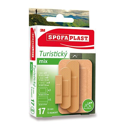 Obrázek produktu 3M Spofaplast - náplasti - turistický mix