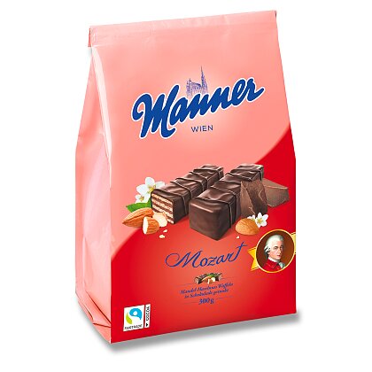 Obrázek produktu Manner - oplatky s mandlovo - lískooříškovou náplní, 300 g