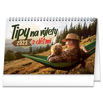 Obrázek produktu Tipy na výlety s dětmi 2023 - stolní obrázkový kalendář