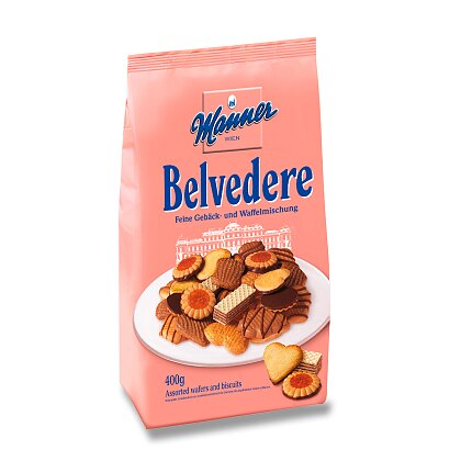 Obrázok produktu Manner Belvedere -  mix sušienok a oblátok, 400 g