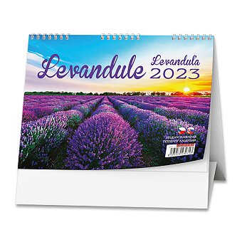 Obrázek produktu Levandule 2023 - stolní obrázkový kalendář