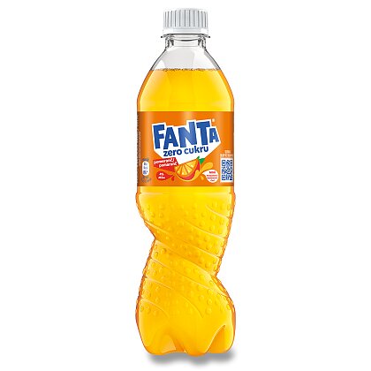 Obrázek produktu Fanta pomeranč Zero cukru - pomerančový nápoj - 0,5 l
