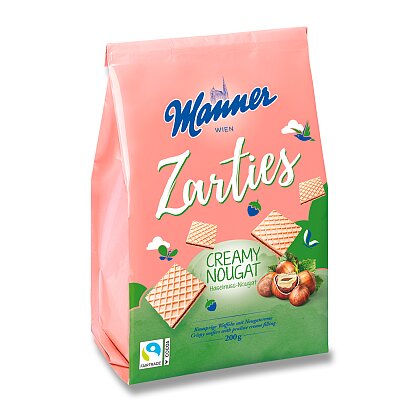 Obrázok produktu Manner Zarties - oplátky s príchuťou lieskových orechov