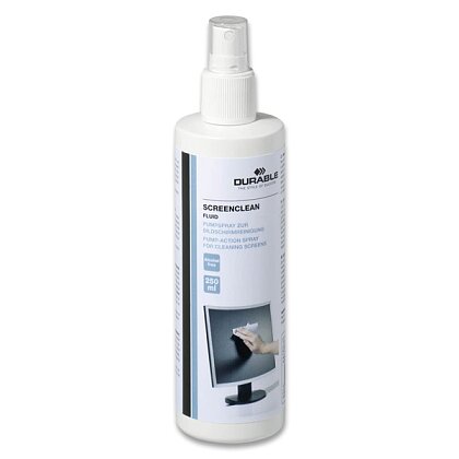 Obrázek produktu Durable Screenclean Fluid - čisticí sprej - 250 ml