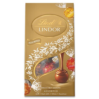 Obrázok produktu Lindor Assorted 137g - čokoládové pralinky