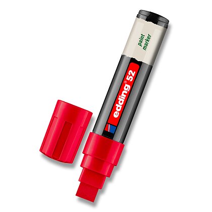 Obrázok produktu Edding 52 EcoLine - lakový popisovač - červený