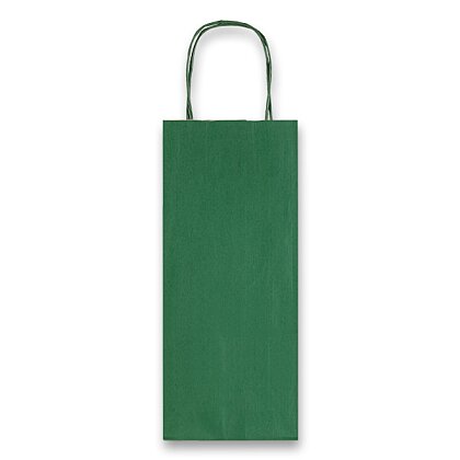 Obrázek produktu Sadoch Allegra - papírová taška - na lahev, zelená