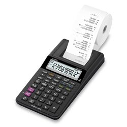 Levně Casio HR 8 RCE BK - kalkulátor s tiskem - přenosný