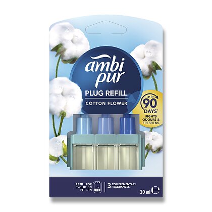 Product image Ambi Pur 3 Volution - refill for el. air fresheners - Cotton Flower, 20 ml