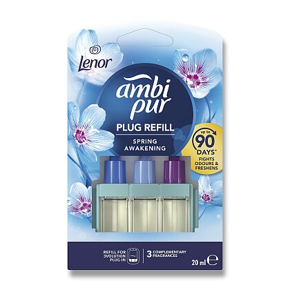 Obrázek produktu Ambi Pur 3 Volution - náplň do el. osvěžovače vzduchu - Lenor Spring, 20 ml