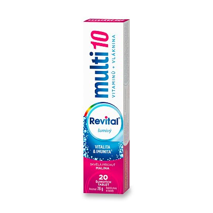 Product image Revital multi10 Vitality & Immunity - effervescent multivitamin - 20 tablets