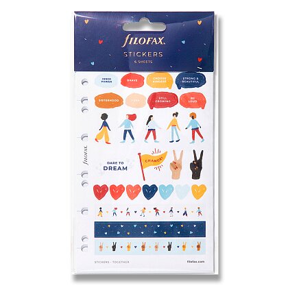 Product image Filofax - náplň A5 - samolepky Multi Together