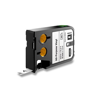 Product image Dymo XTL - universal tape - black and white, 12 mm x 7.5 m