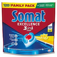 Somat Excellence 3v1 - kapsle do myčky - 120 ks
