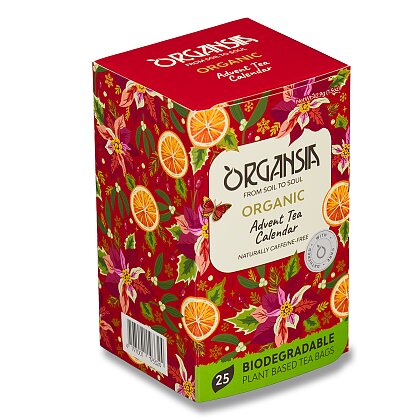 Obrázek produktu ORGANSIA - Advent Callendar - 25 sáčků