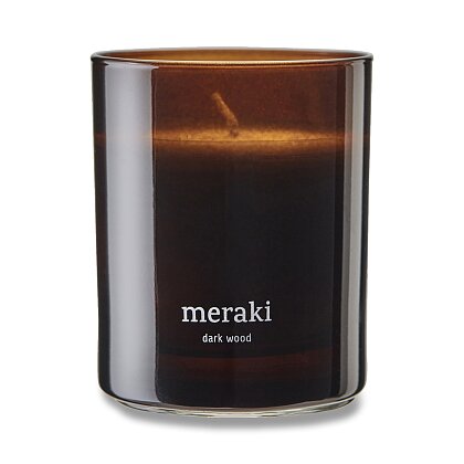 Obrázek produktu Meraki Dark Wood - vonná svíčka