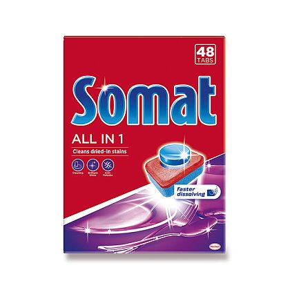 Obrázek produktu Somat All in One - tablety do myčky - 48 tablet