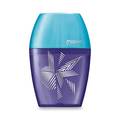 Product image Maped Shaker Arctic - ořezávátko s odpadní nádobkou - 1 otvor, blistr