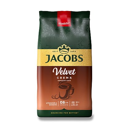 Product image káva Jacobs Velvet Crema, zrno 500 g