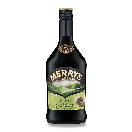 Obrázek produktu Merrys - irský krémový likér - dubajská čokoláda, 0,7 l
