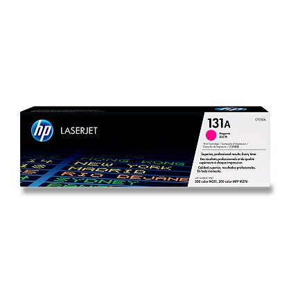 Obrázek produktu HP - toner č. 131A, CF213A, magenta (červený) pro laserové tiskárny