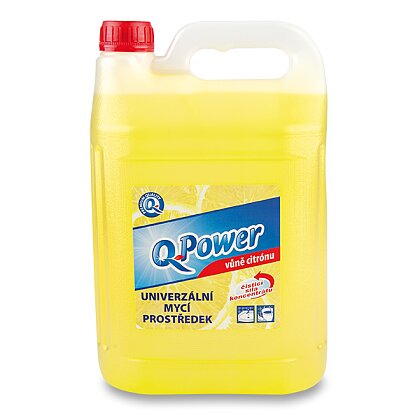 Obrázek produktu Q Power - univerzální domácí čistič - citron 5 l