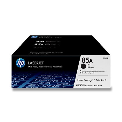 Product image HP - toner CE285AD, dual pack for laser printers