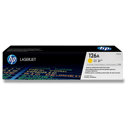 Obrázek produktu HP - toner č. 126A, CE312A, yellow (žlutý) pro laserové tiskárny