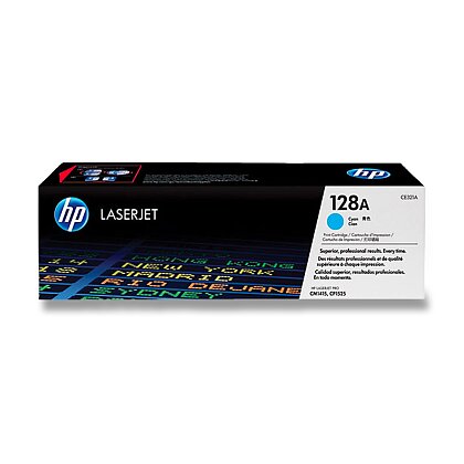 Obrázek produktu HP - toner č. 128A, CE321AE, cyan (modrý) pro laserové tiskárny