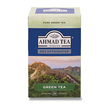 Product image Ahmad Tea Decaffeinated - green tea without caffeine - 20 pcs