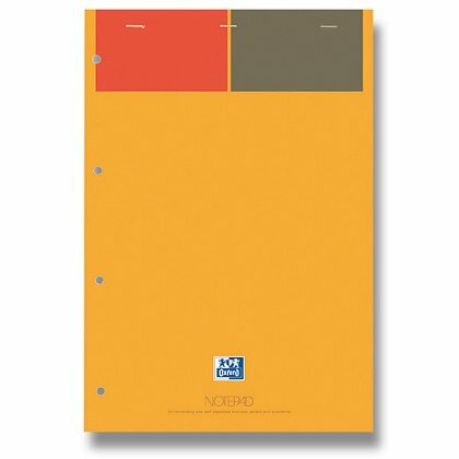 Obrázok produktu Oxford Notepad - šitý blok - A4, 80 l., linajkový, žltý papier