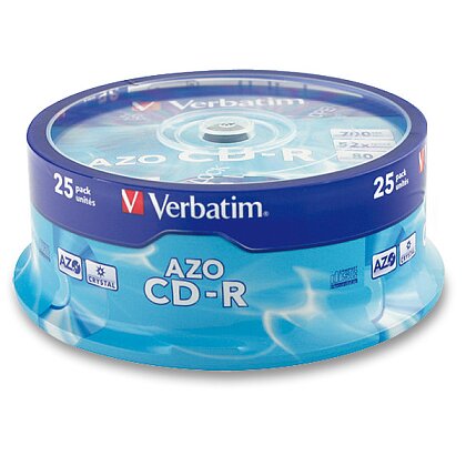 Obrázek produktu Verbatim CD-R - zapisovatelné CD - 700 MB, 25 ks, spindl