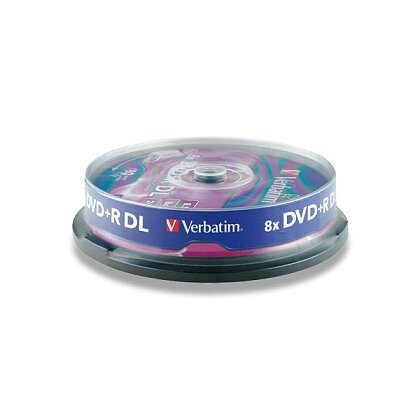 Obrázek produktu Verbatim DVD+R - dvouvrstvý disk - 8,5 GB, 10 ks