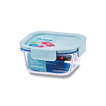 Obrázek produktu Lock & Lock The Clear - skleněná dóza na potraviny - 500 ml, 140 x 70 x 140 mm