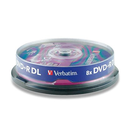 Obrázek produktu Verbatim DVD+R 16x - zapisovatelné DVD - 4,7 GB, 10 ks, spindl