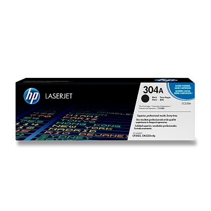 Obrázek produktu HP - toner č. 530A, CC530A, black (černý) pro laserové barevné tiskárny