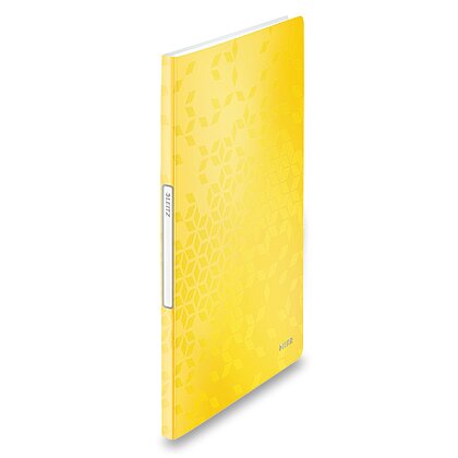 Product image Leitz Wow - katalógová kniha - 20 obalov, žltá