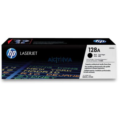 Obrázek produktu HP - toner č. 128A, CE320AE, black (černý) pro laserové tiskárny