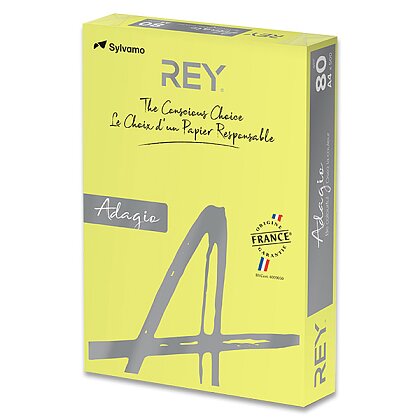 Obrázek produktu Rey Adagio - barevný papír - reflexně žlutý