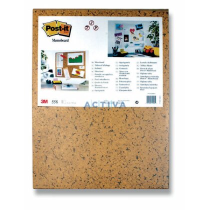 Obrázok produktu Post-it - samolepiaca tabuľa - 58,5 x 46 cm, hnedá