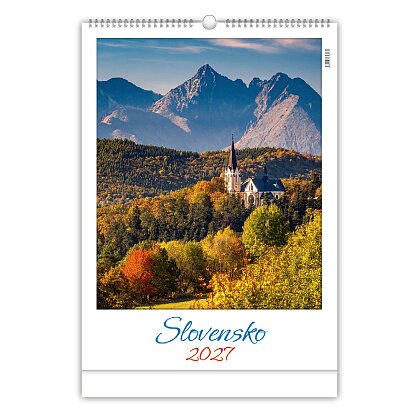 Obrázok produktu Slovensko 2027 - nástenný obrázkový kalendár