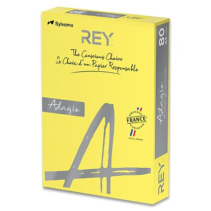 Obrázek produktu Rey Adagio - barevný papír - intenzivní žlutý