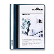 DURAPLUS - plastový rychlovazač - A4+, tmavě modrý