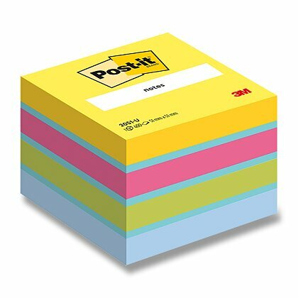 Obrázok produktu 3M Post-it 2051 - samolepiaca mini kocka - 51 × 51 mm, ultra-farba