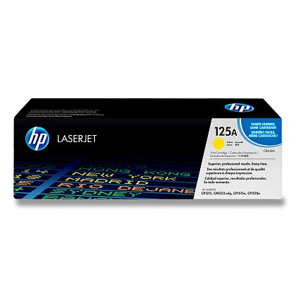 Obrázok produktu HP - toner pre laserové farebné tlačiarne - CB542A Yellow